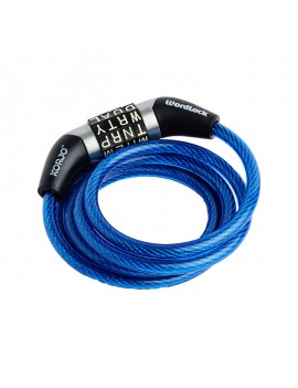 Korjo Wordlock Mini Cable Blue