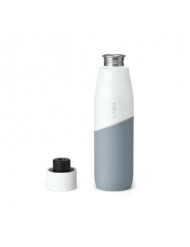 LARQ Stainless Steel PureVis UV-C Bottle 710ml White/Pebble