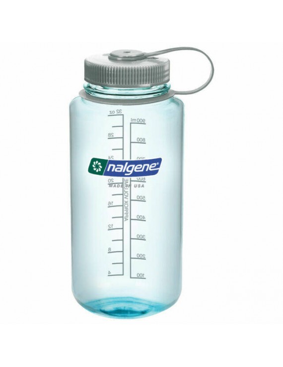 Nalgene Bottle Wide 1000ml BPA FREE Sea Foam
