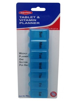 Tablet and Vitamin Planner Pill Box