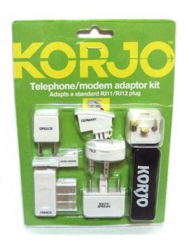 Korjo Modem and Telephone Adaptor Kit